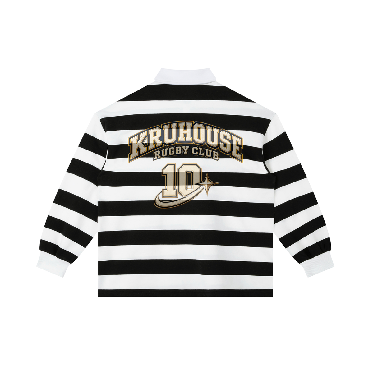 KruHouse Block Stripe Rugby Shirt