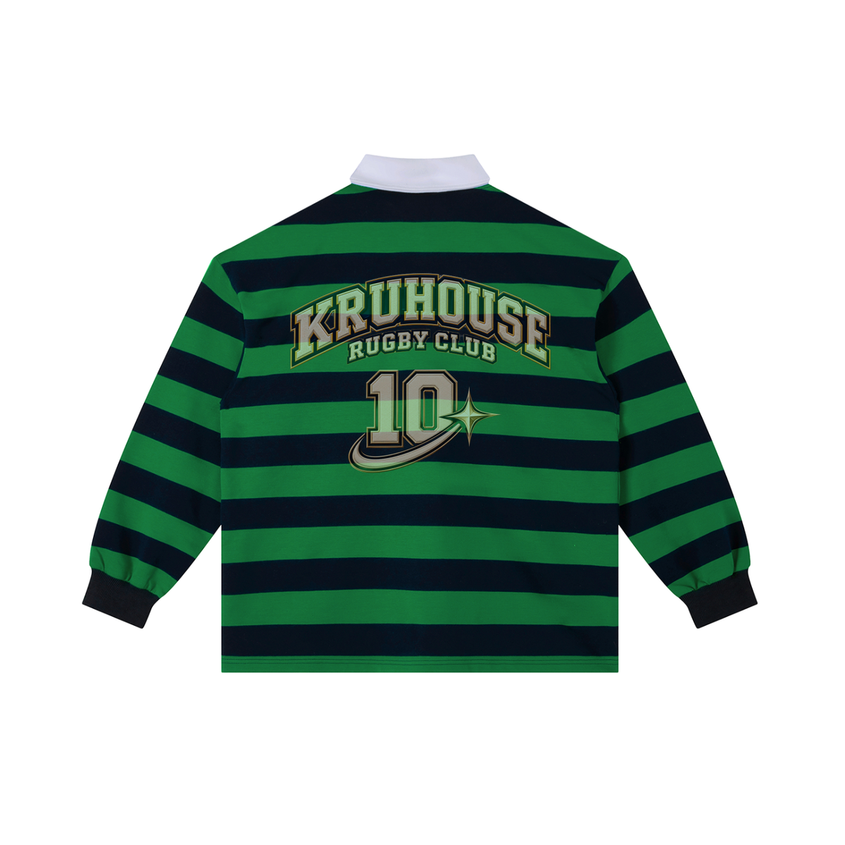 KruHouse Block Stripe Rugby Shirt