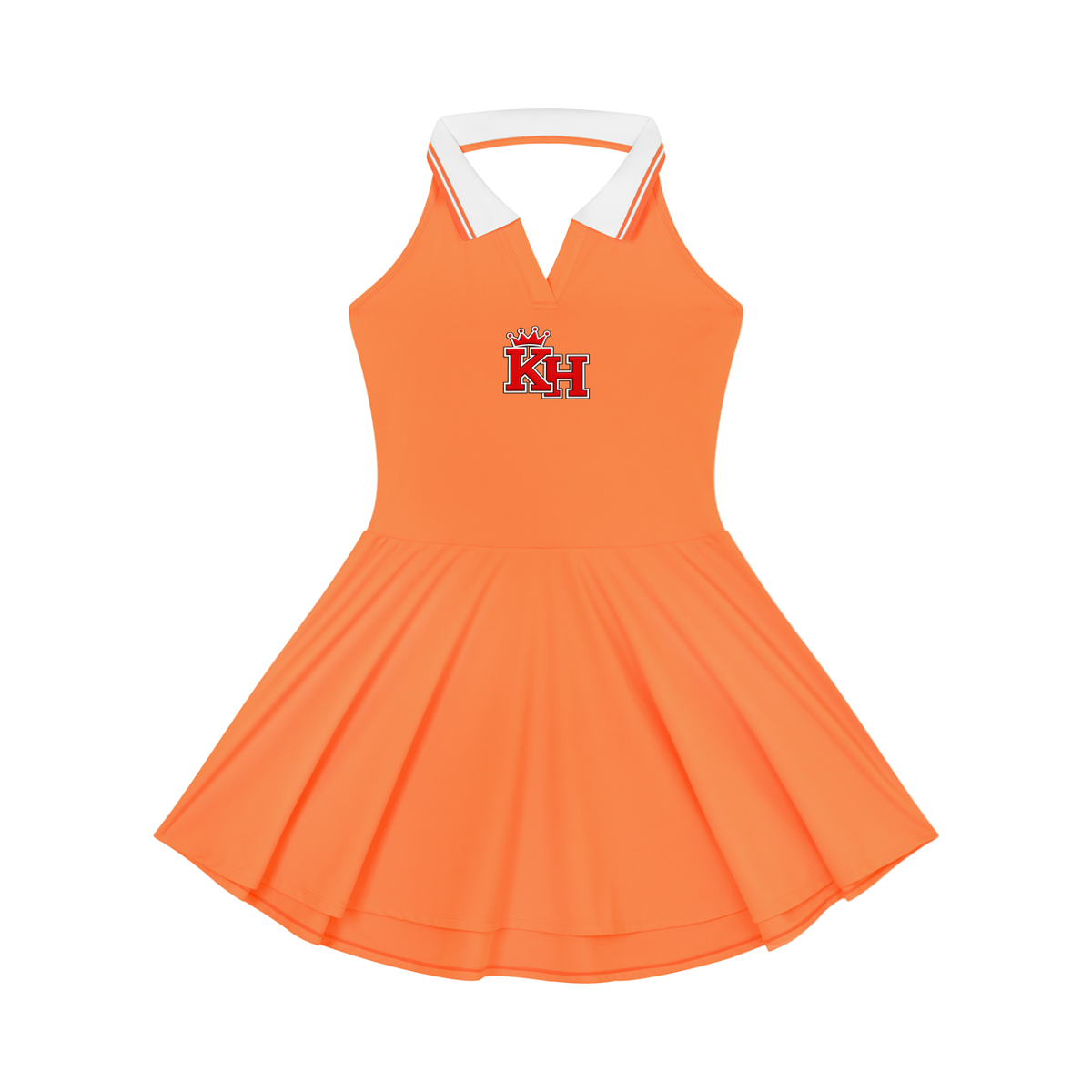 KruHouse Women's Collared Tennis Dress