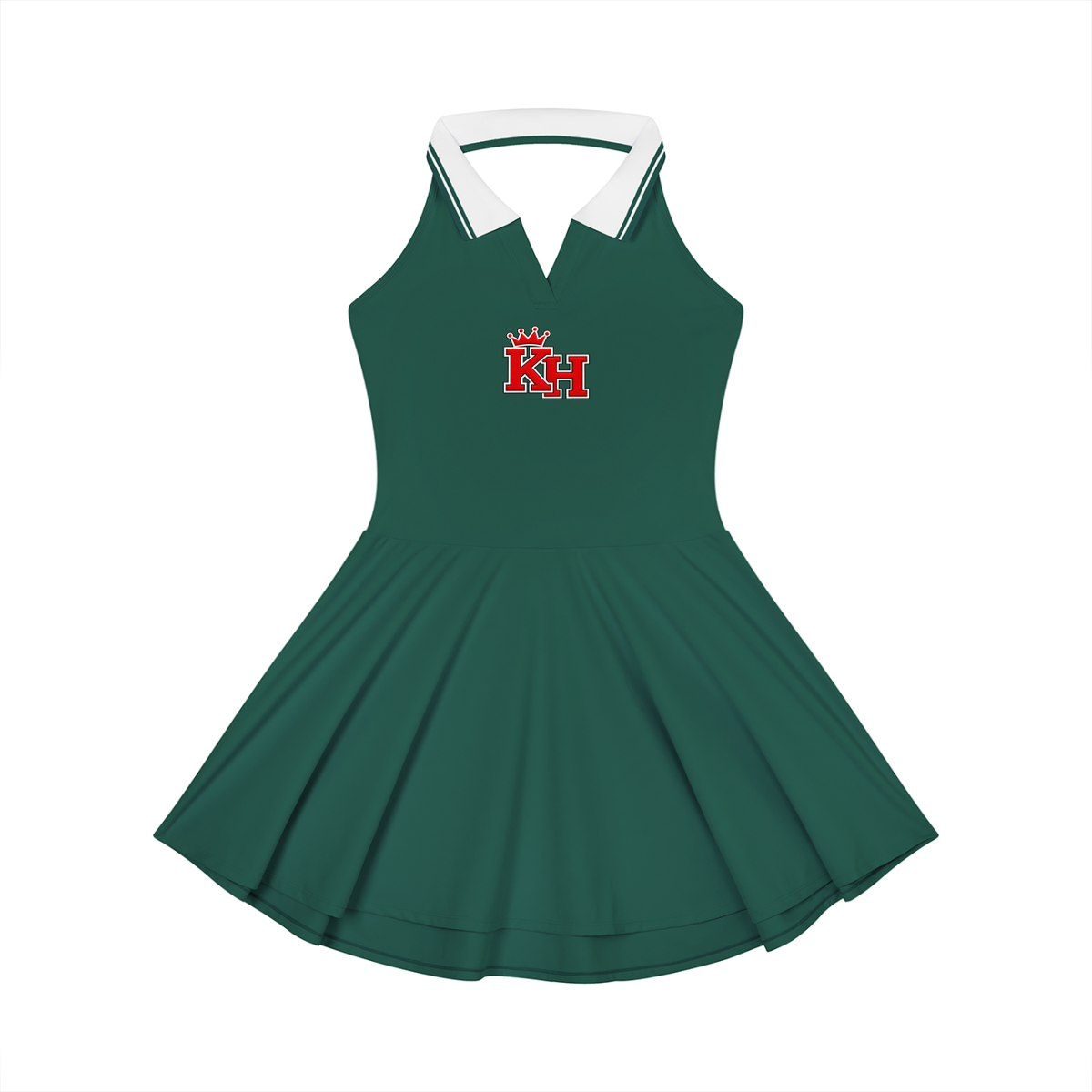 KruHouse Women's Collared Tennis Dress