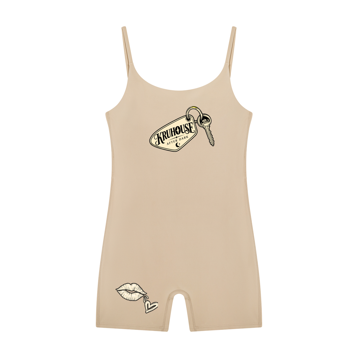 KruHouse U Neck Romper