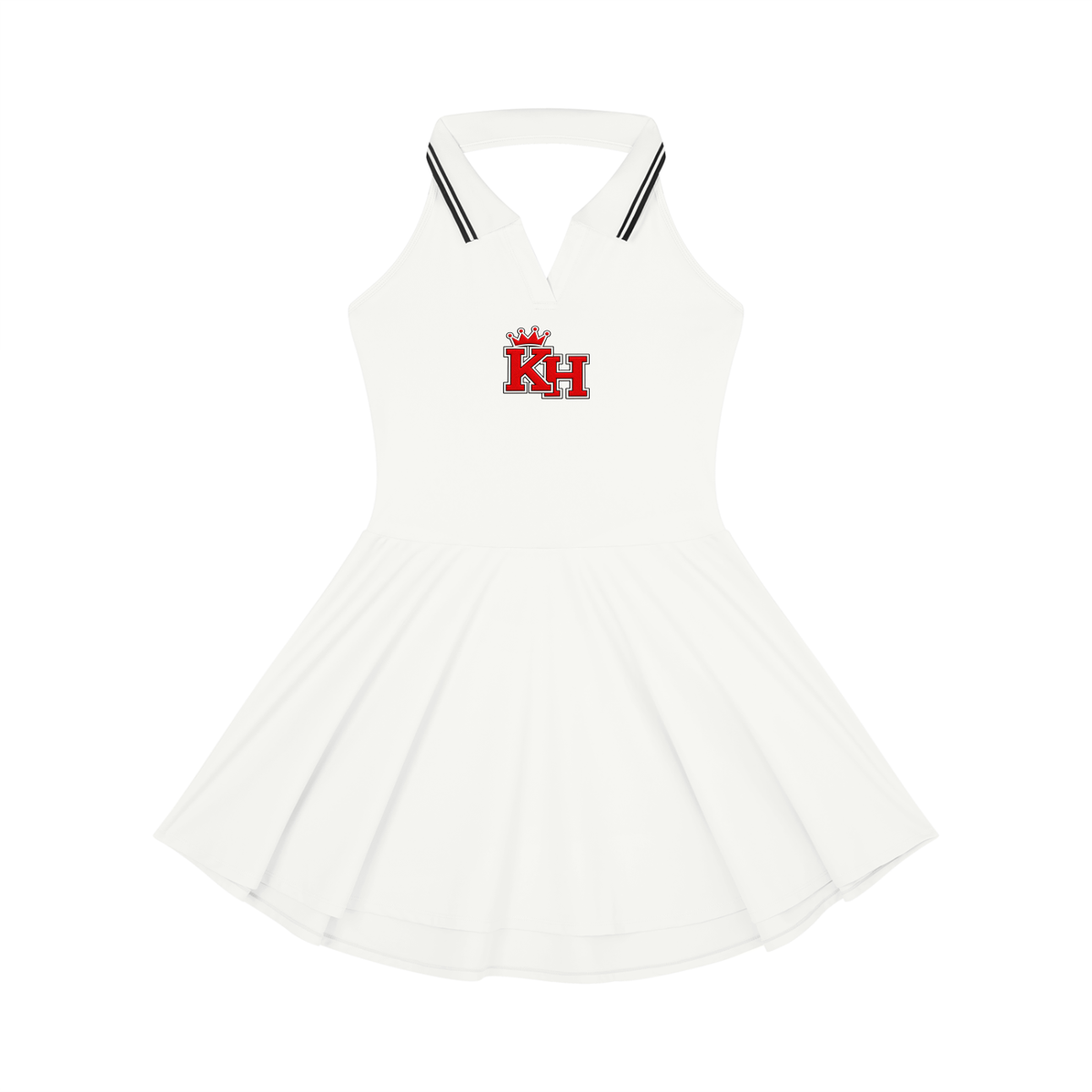 KruHouse Women's Collared Tennis Dress