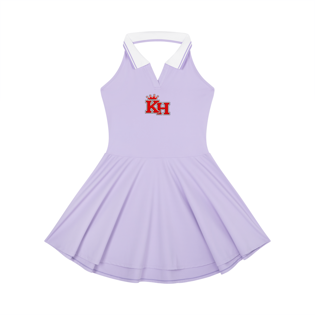 KruHouse Women's Collared Tennis Dress
